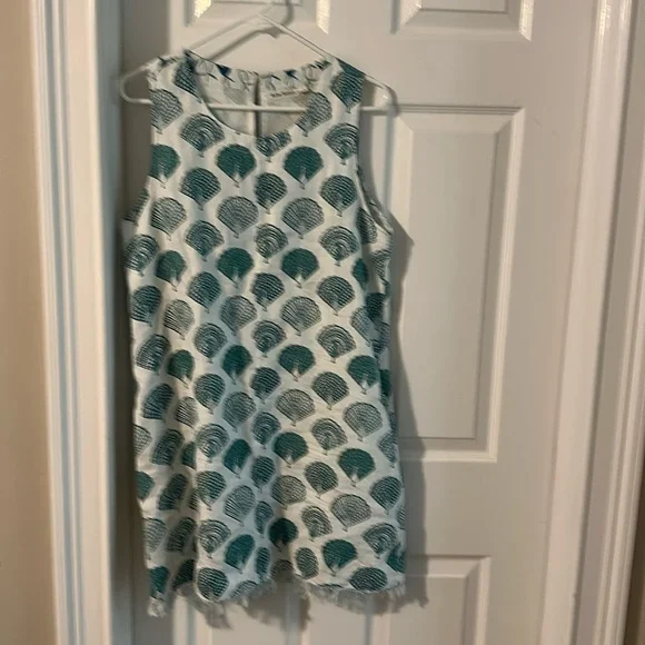 ROBERTA ROLLER RABBIT Blue Seashell dress SIZE M - Picture 1 of 2